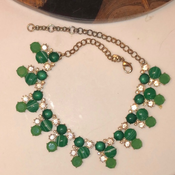 Green statement necklace - Picture 1 of 1